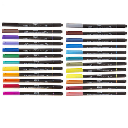 Watercolor Markers / Plumones Acuarelables 24 pz. Descontinuado Studio 71