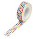Washi Trendy Tape Dots Rainbow / Cinta Adhesiva Descontinuado Queen&Co