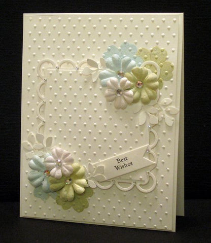 Spotted Cardstock 6" x 6" / Block de Cartulina Texturizada 15.2 x 15.2 cm Descontinuado Core&