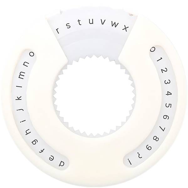 LabelIT Font Wheel San Serif Large / Label It Rueda de Letras Descontinuado We R Memory Keepers