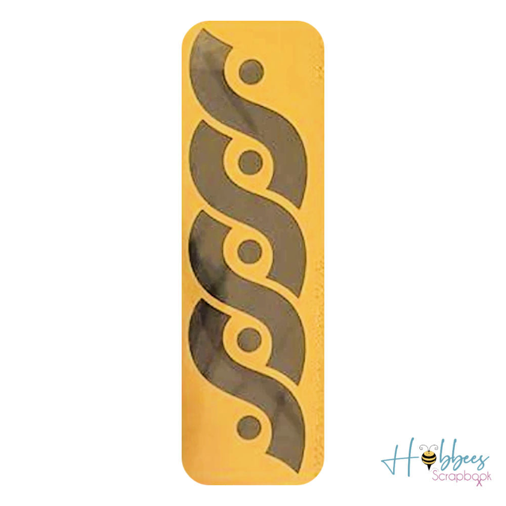 Braid Stencill  / Esténcil de Trenza Esténciles / Plantillas Heritage HandCrafts