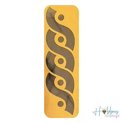 Braid Stencill  / Esténcil de Trenza Esténciles / Plantillas Heritage HandCrafts