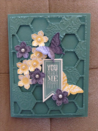 Hexagons Cut and Emboss Dies  / Suajes de Corte y Realce Hexágonos Descontinuado Spellbinders
