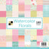 Watercolor Florals Paper Stack / Paquete de Papel Floral Descontinuado DCWV