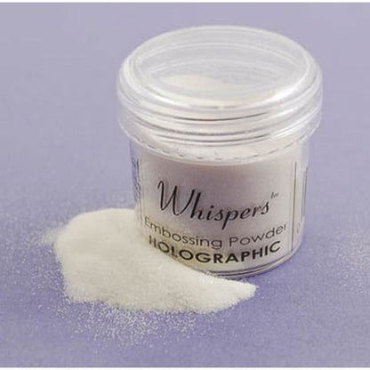 Whispers Enchanted Holographic  Embossing Powder / Polvos de Realce Holografico Descontinuado Darice