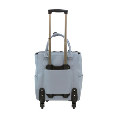 Handbag and Roller Set Balmoral Blue / Bolsa y Carrito con Ruedas Descontinuado Nuvo