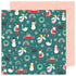 Christmas Magic Patterned Paper / Papel Estampado Doble Cara Descontinuado Crate Paper