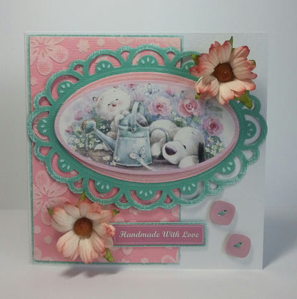 Flowers For You Embossing Folder / Folder de Grabado Flores Descontinuado Crafter&