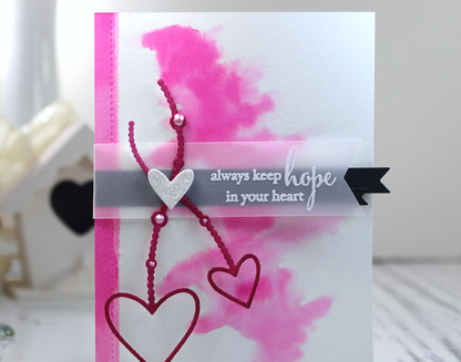 Fancy Heart Duet Die / Suaje de Dúo de Corazón de Lujo Descontinuado Memory Box