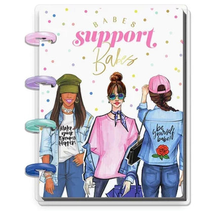 Happy Planner X Rongrong Mini Notebook / Mini Cuaderno Babes Support Babes Descontinuado Me &amp; My Big Ideas
