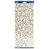 Champagne Aphrodite Alphabet Stickers / Estampas de Alfabeto Oro Glitter Descontinuado Sticko