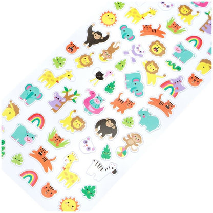 Tiny Stickers Jungle Animals / Estampas de Animales Descontinuado Sticko