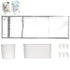 EA A La Cart Cup & Clip Kit / Accesorios Para Carrito Almacenamiento y Organización We R Memory Keepers