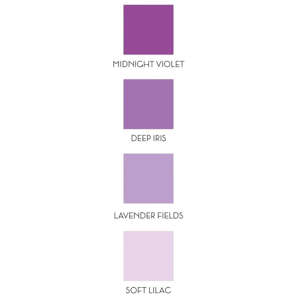 Shades Of Purple Crisp Dye Ink Oval Set / 4 Cojines de Tinta Morados Descontinuado Altenew