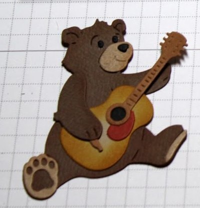 Jamboree Bear Die / Suaje de Oso Descontinuado Cottage Cutz