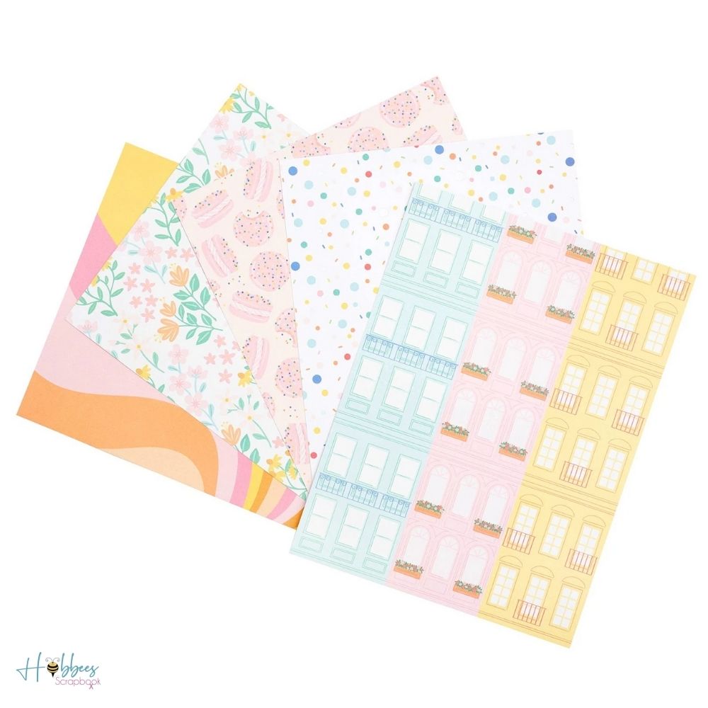 Fantastico Single-Sided Paper Pad 6 x 8" / Block de Papel Estampado Papel American Crafts