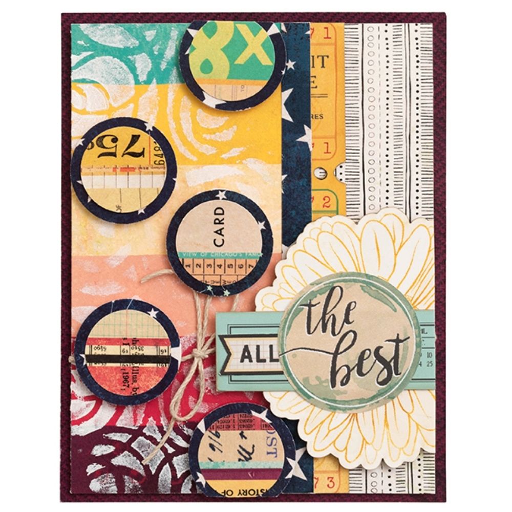 Storyteller Paper Pad 6 x 8" / Block de Papel Estampado Papel Vicki Boutin