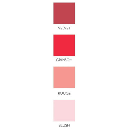 Red Sunset Crisp Dye Ink Oval Set / 4 Cojines de Tinta Rojos y Duraznos Descontinuado Altenew
