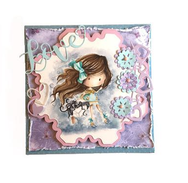 Build a Card Heart Felt Dies / Suaje de Corte de Cupido Descontinuado LDRS Creative