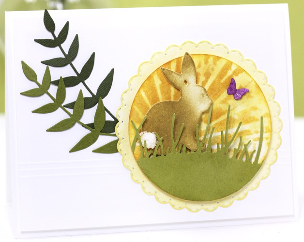 Pointed Leaf Die / Suaje de Corte Hojas Follaje Descontinuado Memory Box