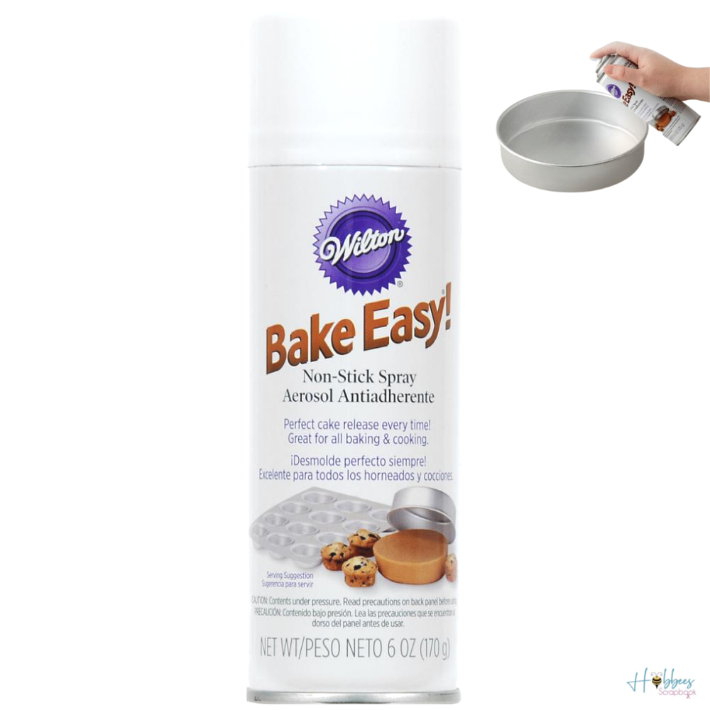 Bake Easy Non Stick Spray / Aceite en Spray para Hornear Descontinuado Wilton