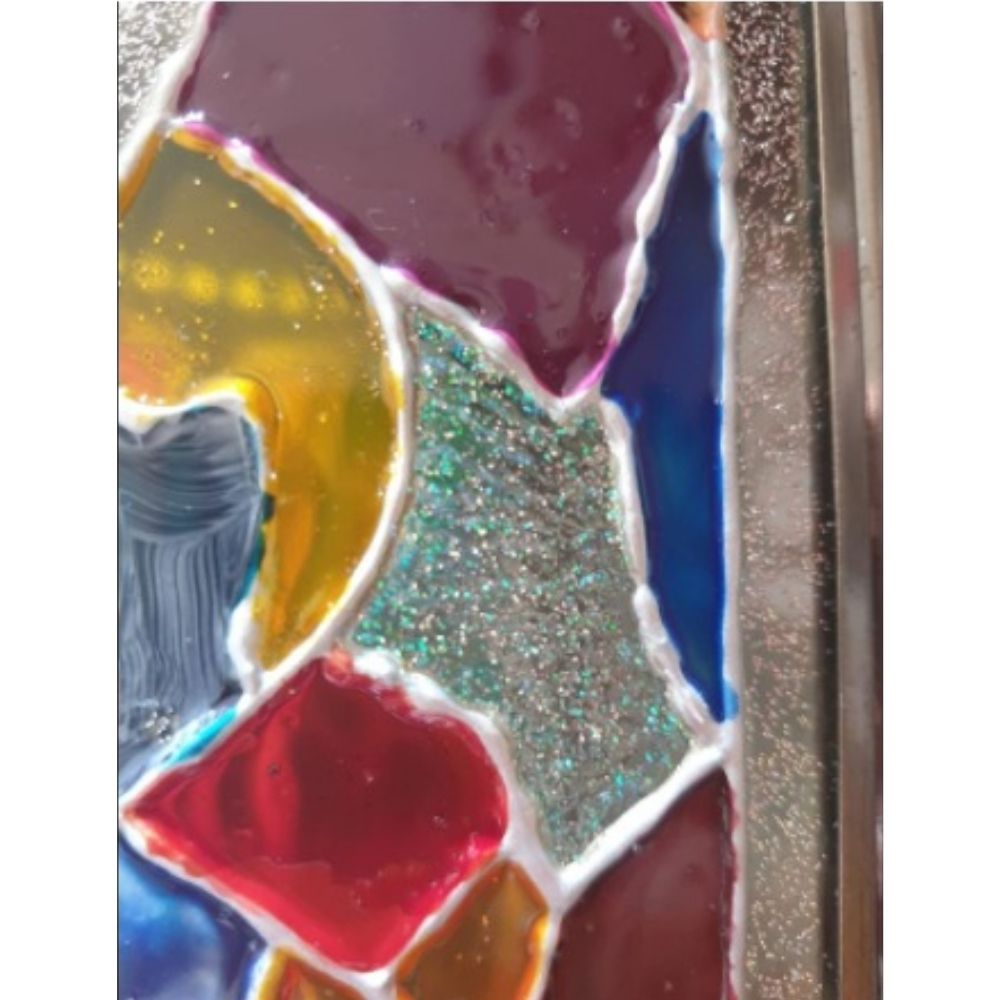Relief Outliner Transparent with Glitter / Contorno a Relieve con Glitter Descontinuado Pebeo