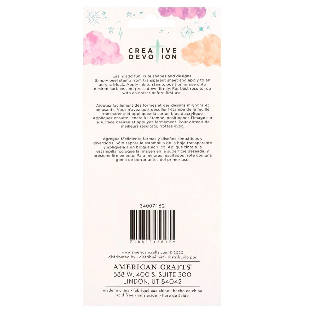 Icon &amp; Phrase Stamps / Sellos Religiosos Sellos Creative Devotion