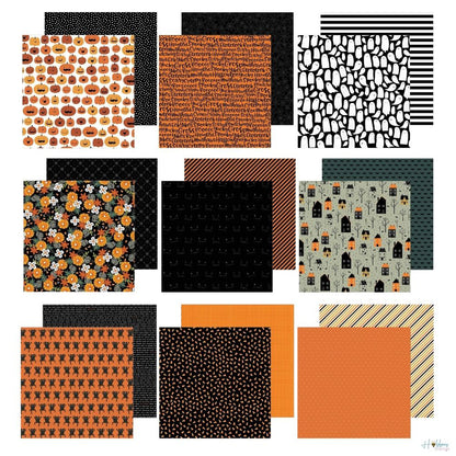 Spoooky Paper Pad 6 x 8" / Block de Halloween Descontinuado Pebbles