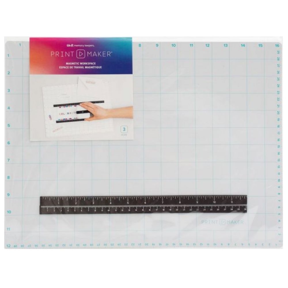 PrintMaker Magnetic Mat 12x16&quot; / Tapete Magnético para PrintMaker Tapetes, Mats We R Memory Keepers