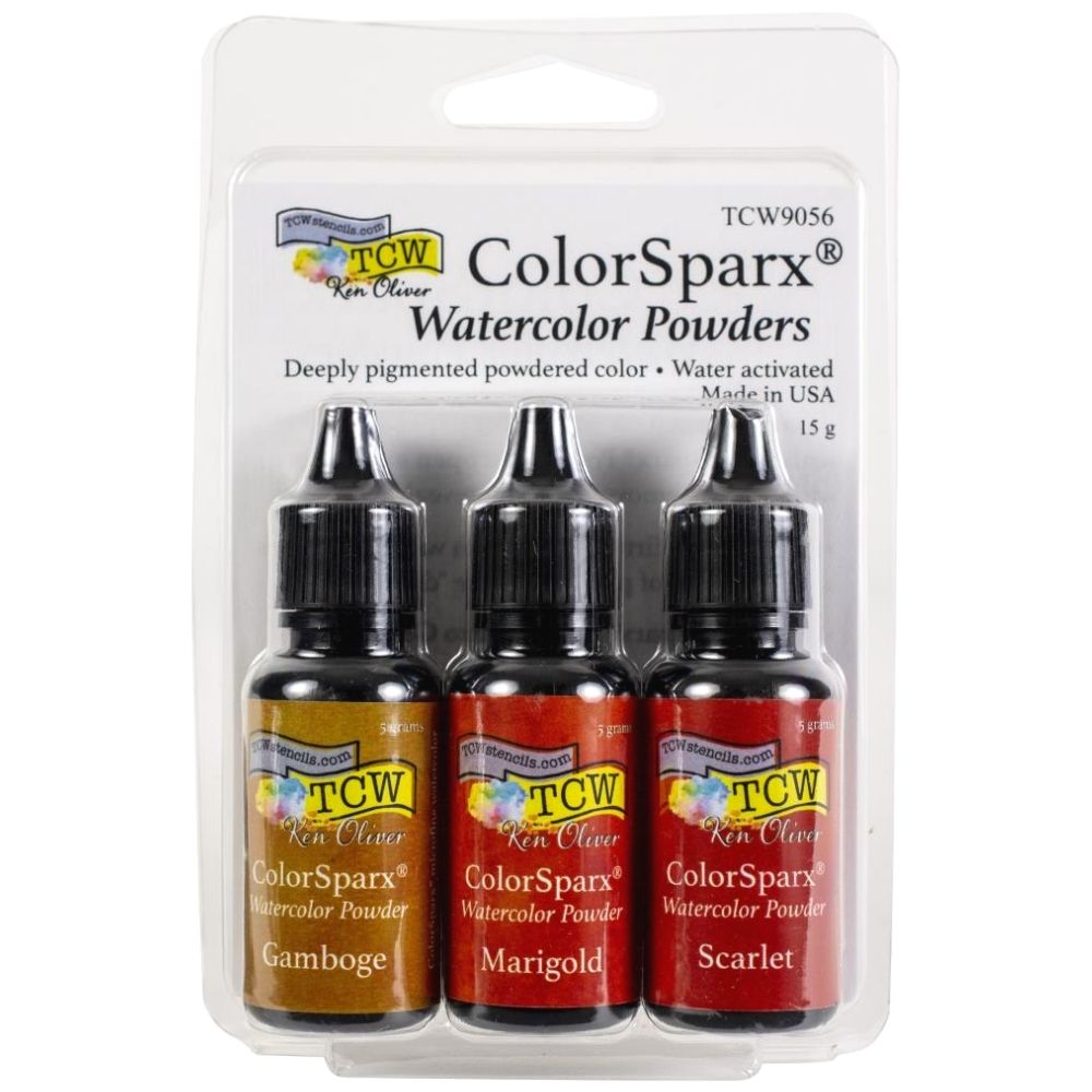 ColorSparx Watercolor Powders Sun Splash / Polvos de Acuarela