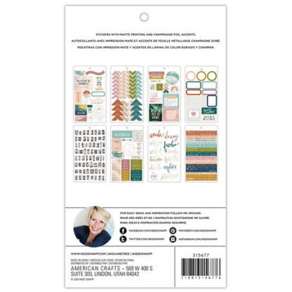 Care Free Stickers / Estampas de Frases Descontinuado American Crafts