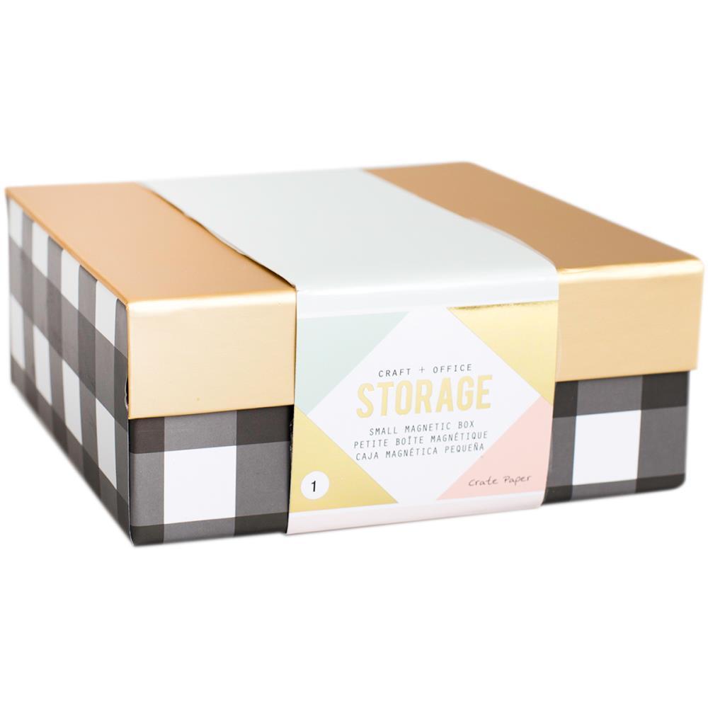 Small Magnetic Box / Caja Organizadora Cierre Magnético Descontinuado Crate Paper