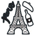 Paris-Themed Set Dies / Suajes de Paris Descontinuado Darice