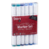 Studio 71 Alcohol Brush Markers Blue Tones / Marcadores de Alcohol Tonos Azul Descontinuado Darice