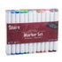Alcohol Brush Markers 24 pc.  / Marcadores de Alcohol 24 pz. Colores y Plumones Darice