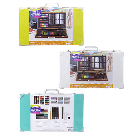 Studio 71 Kids Art Set In Wood Case / Set de Arte Para Niños Descontinuado Darice