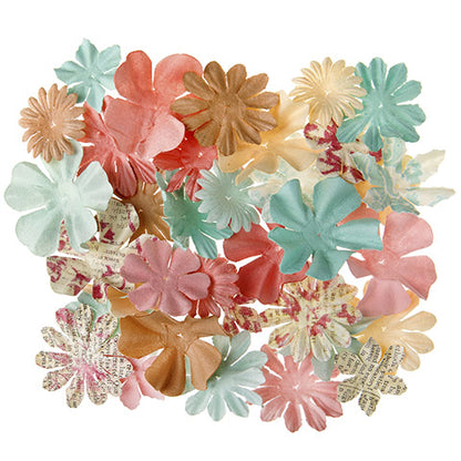 Shabby Chic Floral / Florecitas 65 pz Descontinuado Darice