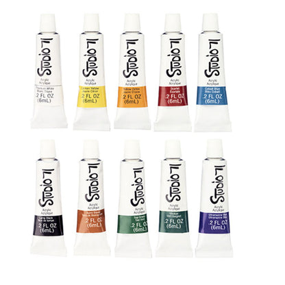Acrylic Paint Set / Set de 25 Piezas de Pintura Acrílica Descontinuado Darice