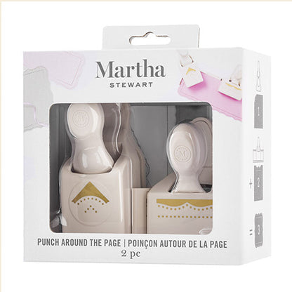 Cherish Punch Around Set /  Set de 2 Perforadoras Decorativas Descontinuado Martha Stewart