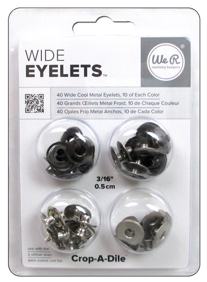 Wide Eyelets / Ojillos de Metal Adornos / Embellishments We R Memory Keepers