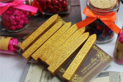 Sealing Wax Gold  / Barra de Lacre para Sellar Dorado Descontinuado Manuscript