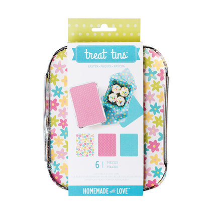 Spring Food Treat Tins / Charolas Para Comida Decorativas Descontinuado American Crafts