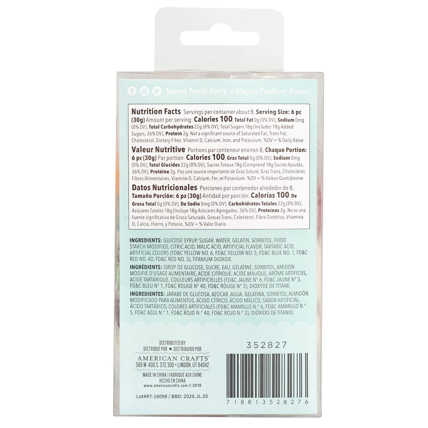 Gummy Candy Rings / Aritos de Gomitas Comestibles Descontinuado Sweet Tooth Fairy