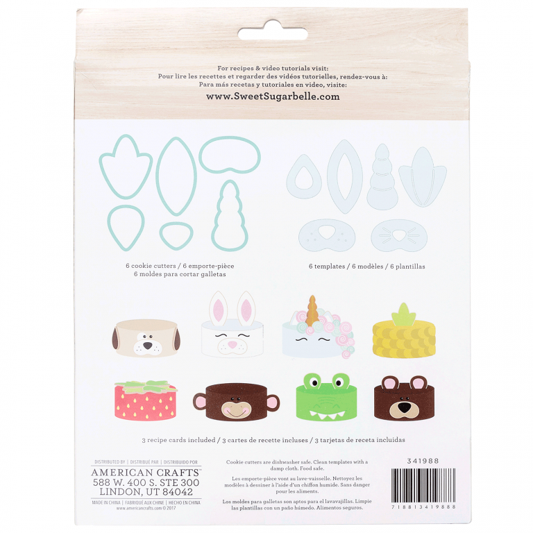 Cake Top Cutters / Cortadores para Decorar Pasteles Repostería Sugarbelle