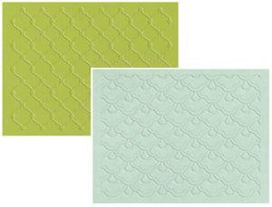 2 Whimsy Embossing Folders / Folders de Grabado Caprichos (2 piezas) Descontinuado We R Memory Keepers