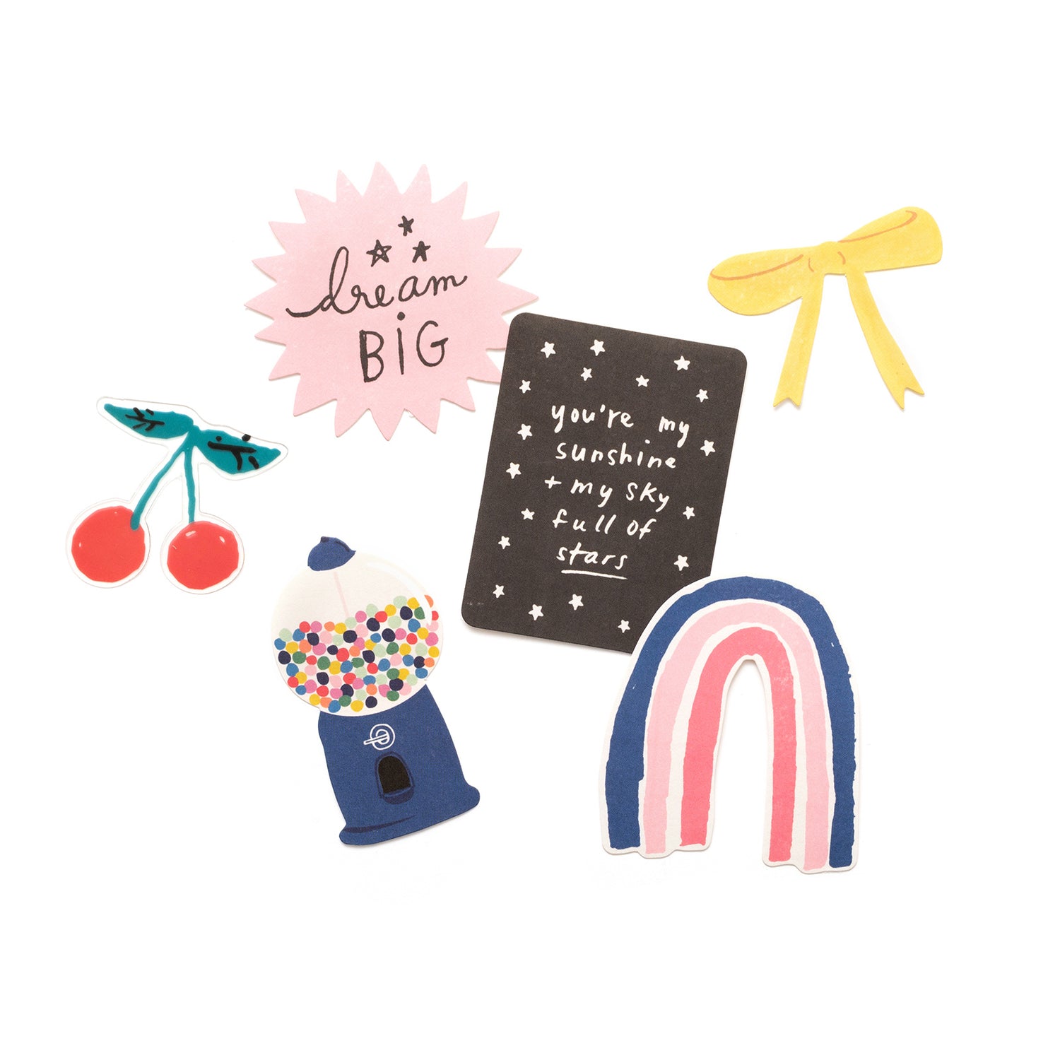 Sweet Story Ephemera Die-Cuts / Recortes Dulce Historia Descontinuado Crate Paper