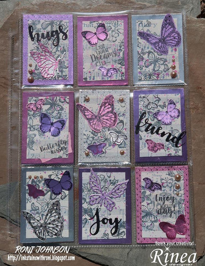 Princess Foiled Papers 6&quot;x12&quot; / 12 Hojas de Papel Tipo Alumino Doble Cara Princesas Papel Rinea