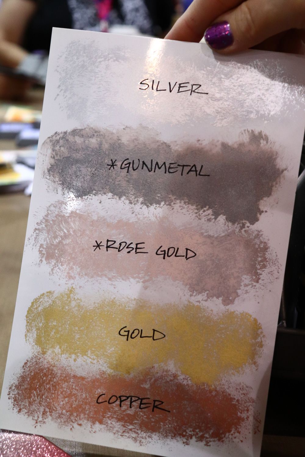 Tim Holtz Alcohol Ink Metallic Mixatives Rose Gold & Gunmetal / Tintas de Alcohol para Acabados Metálicos Tintas Ranger
