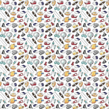 Back To School Paper Pad 12&quot; / Block de Papel Regreso a la Escuela Papel Pink Paislee