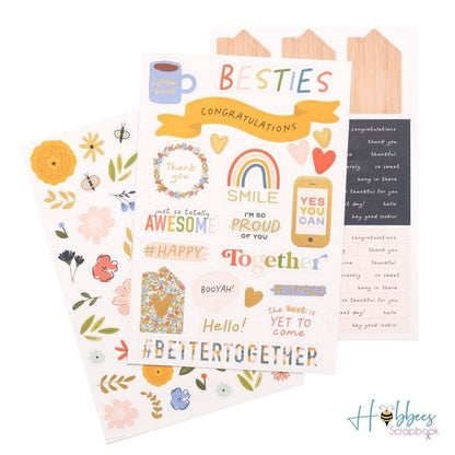 Reaching Out Stickers / Estampas de Frases Stickers American Crafts